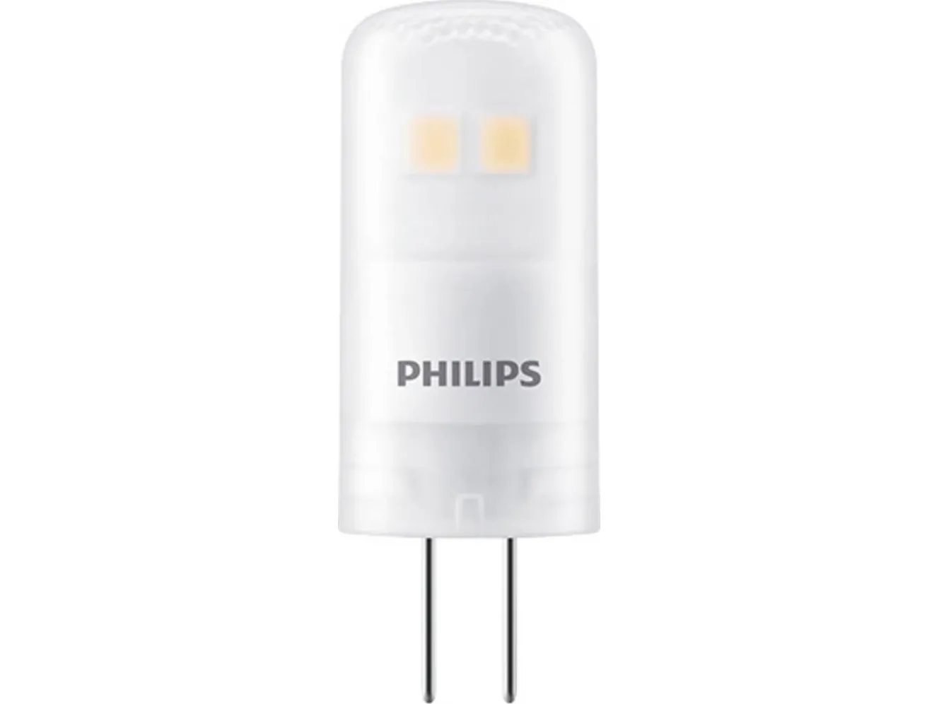 Philips - LED-lyspære - form: kapsel - G4 - 1 W (tilsvarende 10 W) - klasse F - varmt hvidt lys - 2700 K