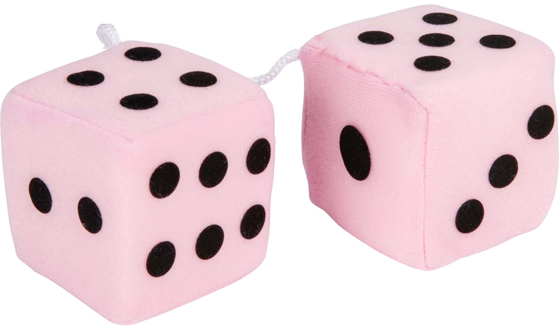 Terninger til forruden, Pink