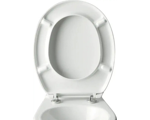 form&style toiletzitting New Bremen wit excentrisch scharnier