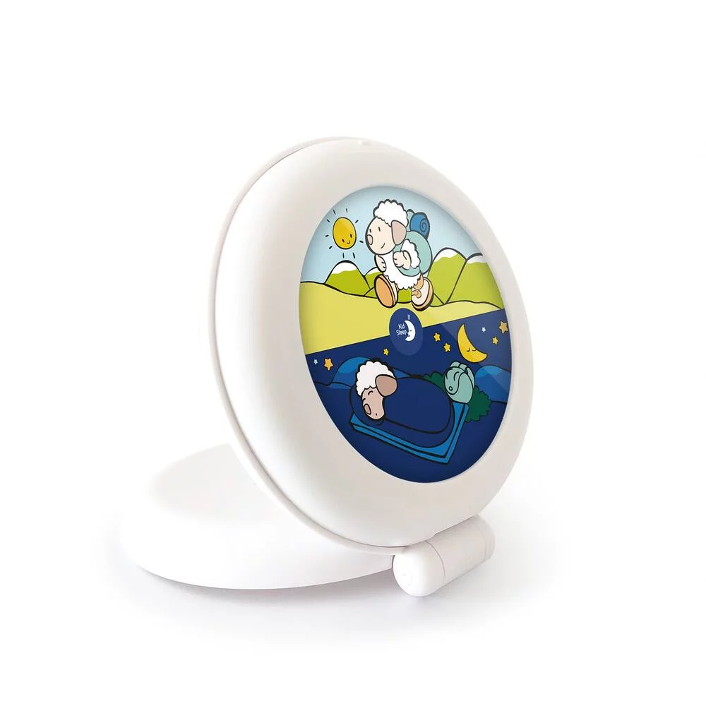 KID'SLEEP GLOBETROTTER - REVEIL EDUCATIF NOMADE LUMINEUX - BLANC