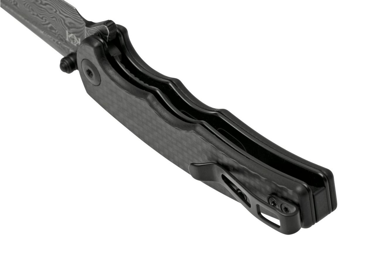 Civivi P87 Folder C21043-DS1 Carbonfiber Overlay Black G10, zakmes