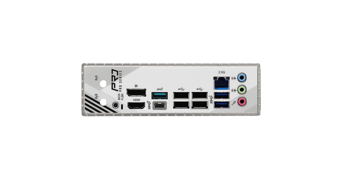 ASRockB850M Pro RS socket AM5 moederbord  (RAID, 2,5 Gb-LAN, Sound, µATX)