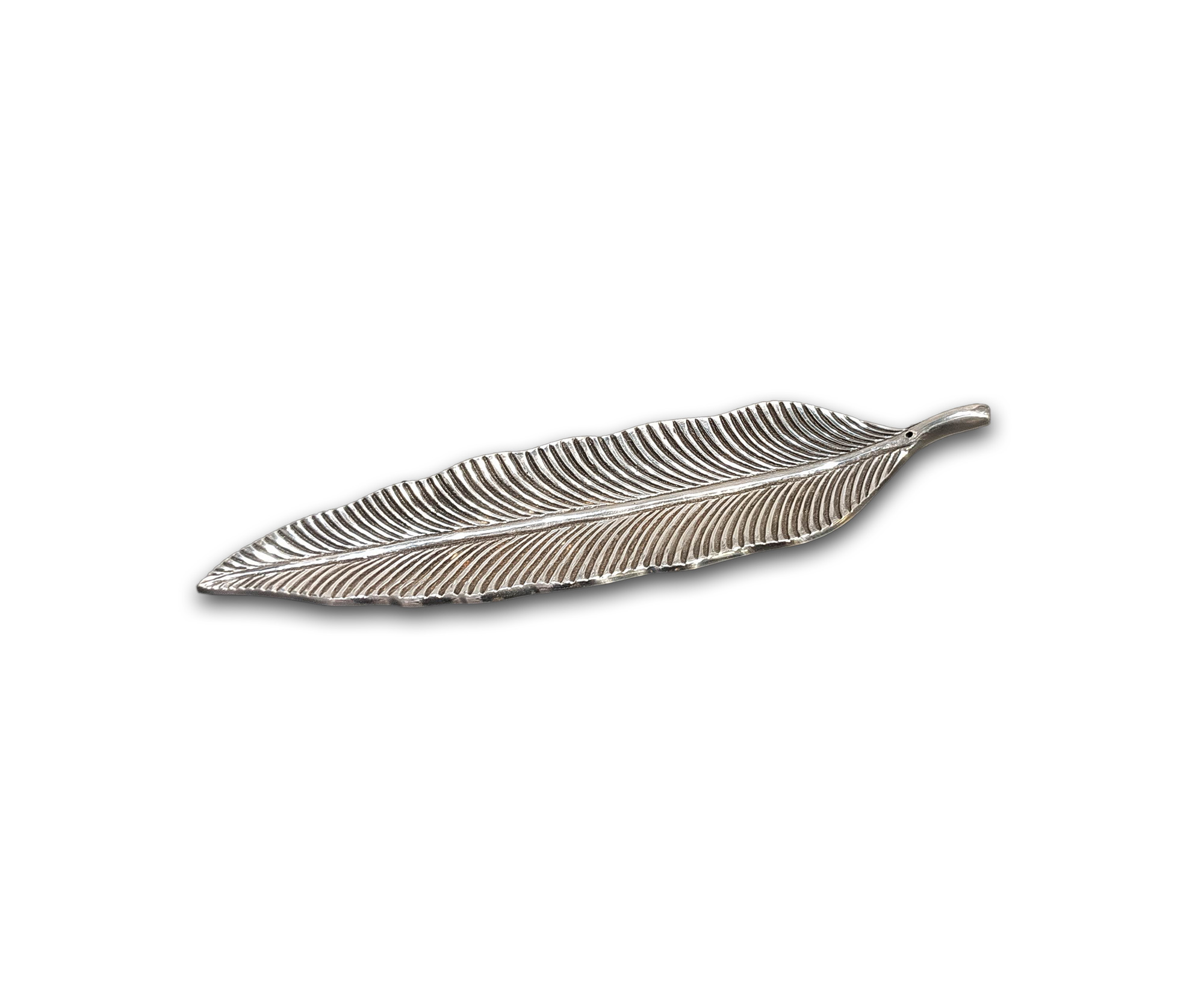 Räucherstäbchenhalter 'Blatt', silber, B 28 cm, L 6 cm günstig bestellen