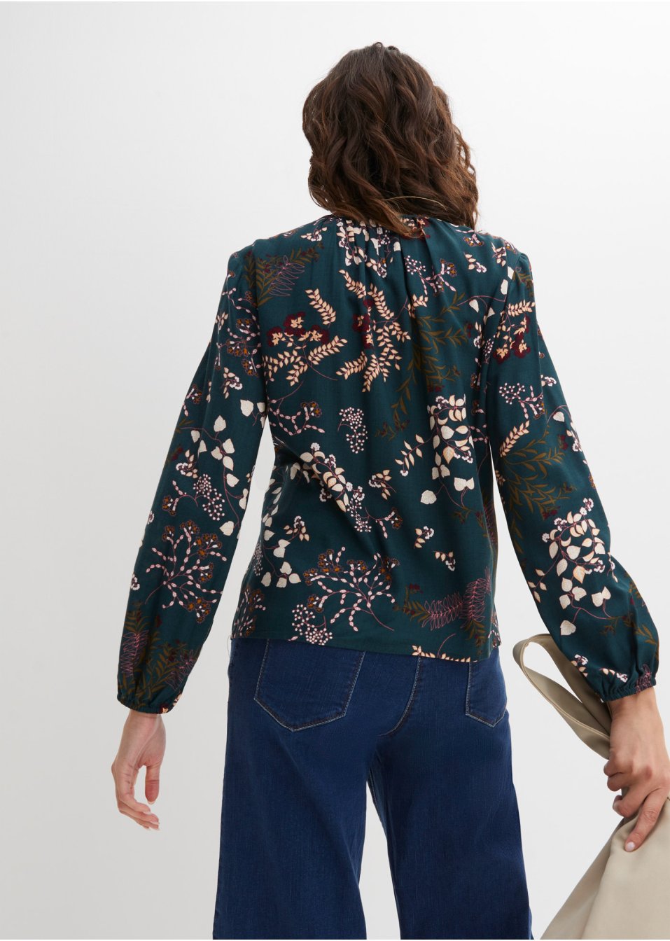 Blouse imprimée en viscose