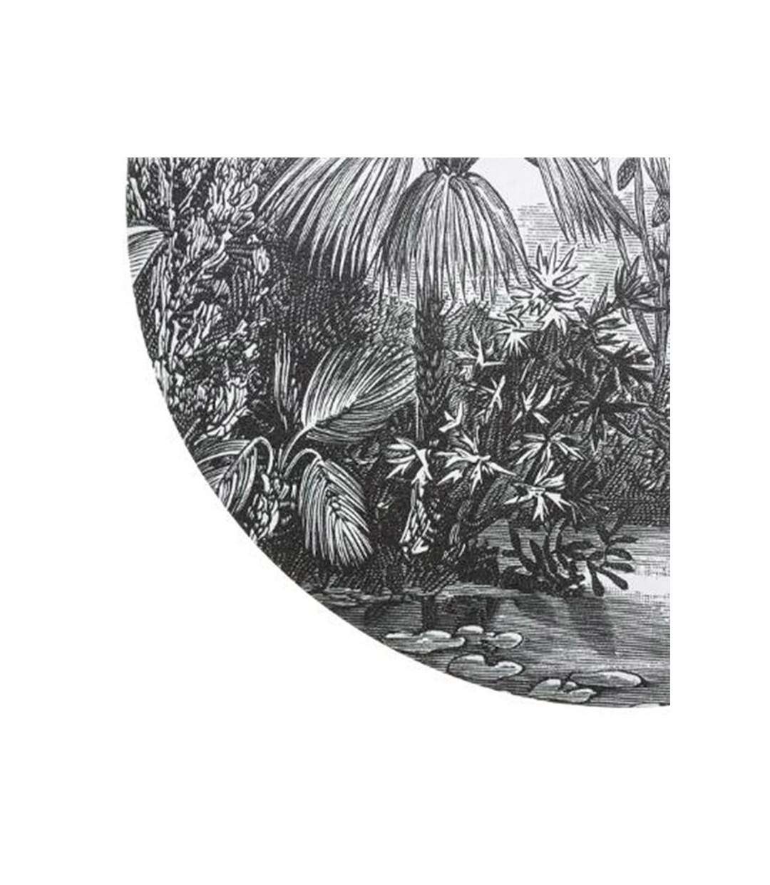 Set de Table Vintage Colonial 38cm Noir & Blanc
