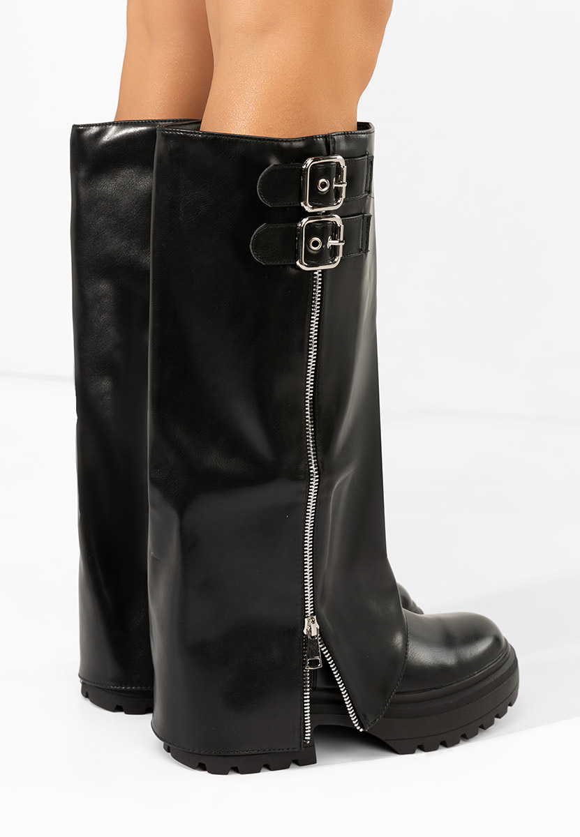 Bottes femme noires Jorena