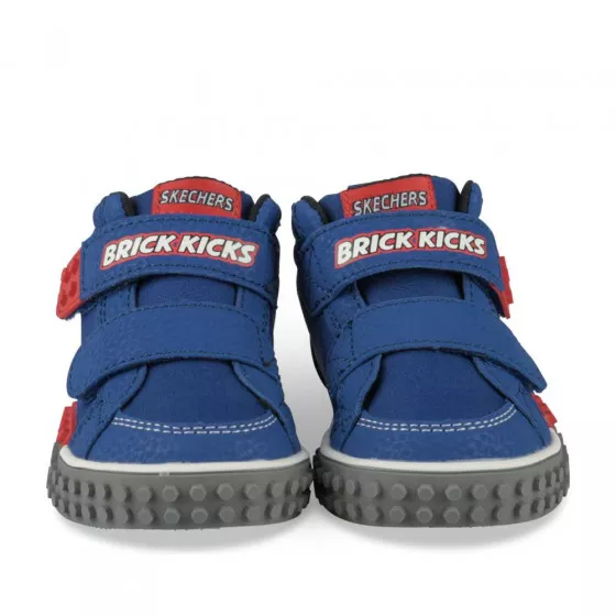 Baskets BLEU SKECHERS Kool Bricks Lil Constructor
