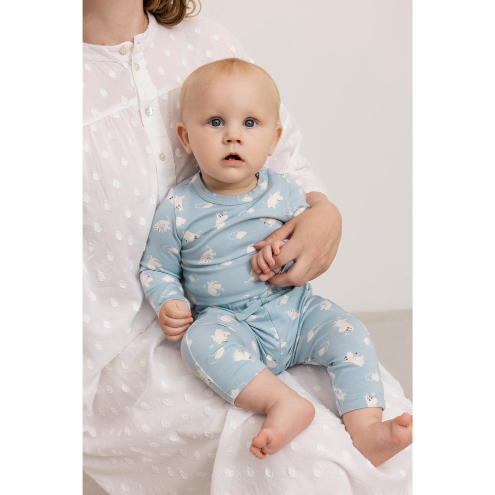 Køb MarMar Modal Smooth Print Blue Moomin Benedicte Body