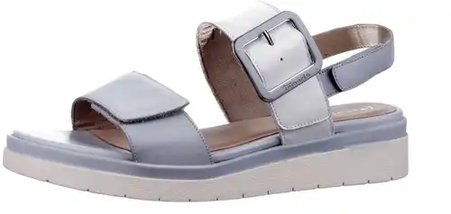 8-58706-42 Tamaris lichtblauw combi - maat 45 sandaal lichtblauw combi - maat 45 Calandschoen