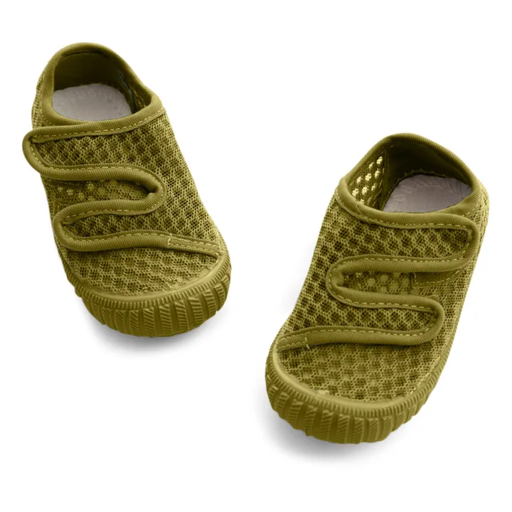Grech & Co Baskets Estivales | Vert olive
