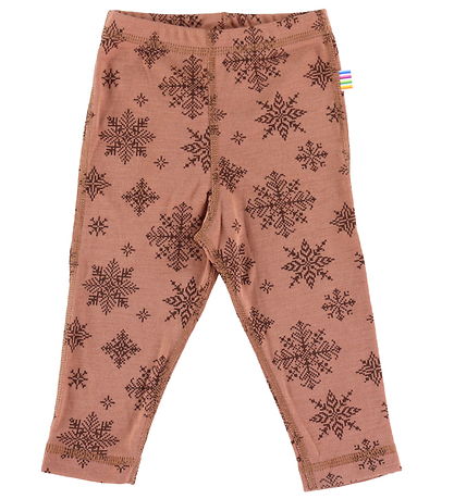 Joha Leggings - Wolle - Rust frv.