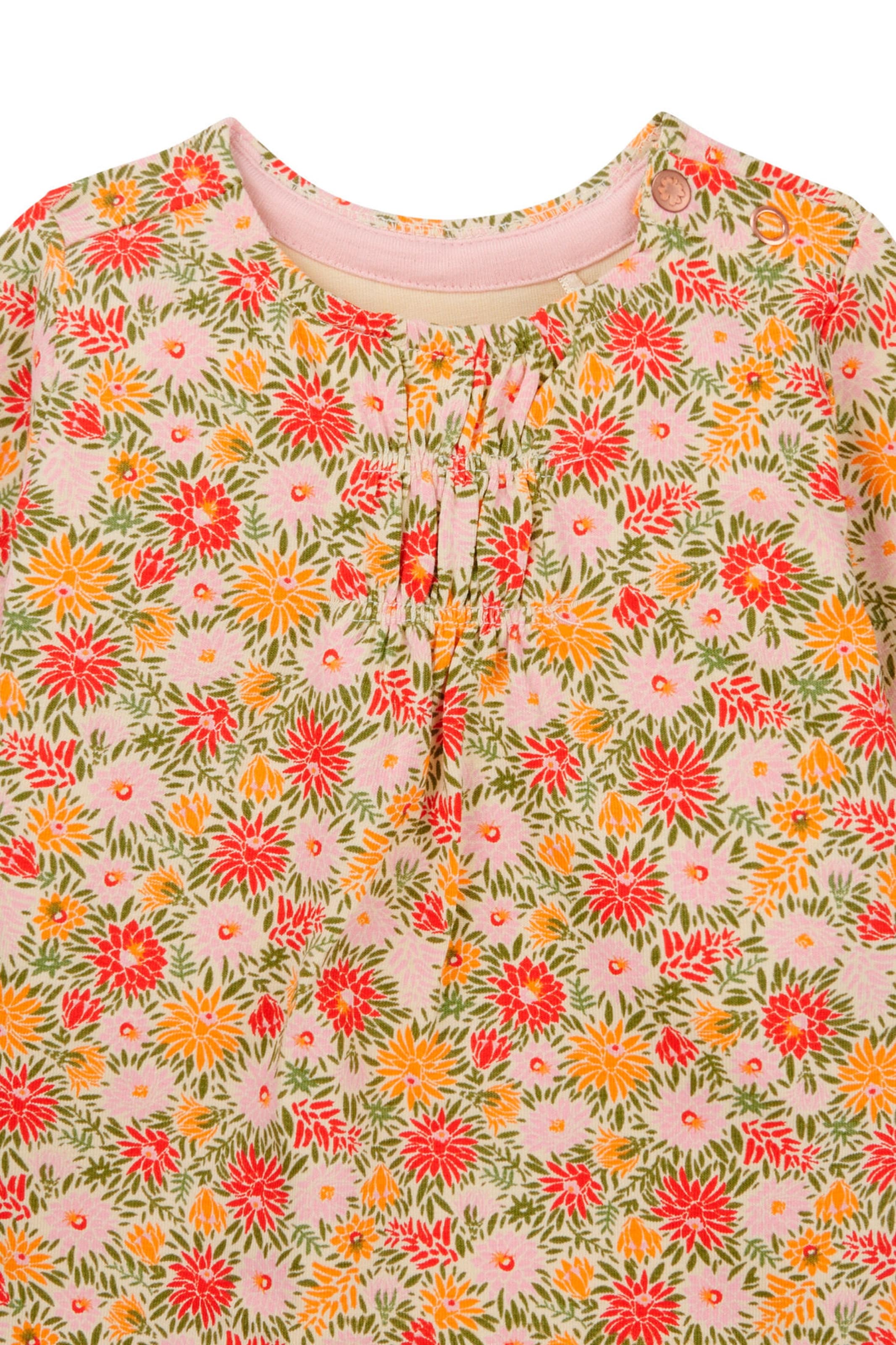 Noppies Baby Kleid Minnehaha Floral pattern Orange
