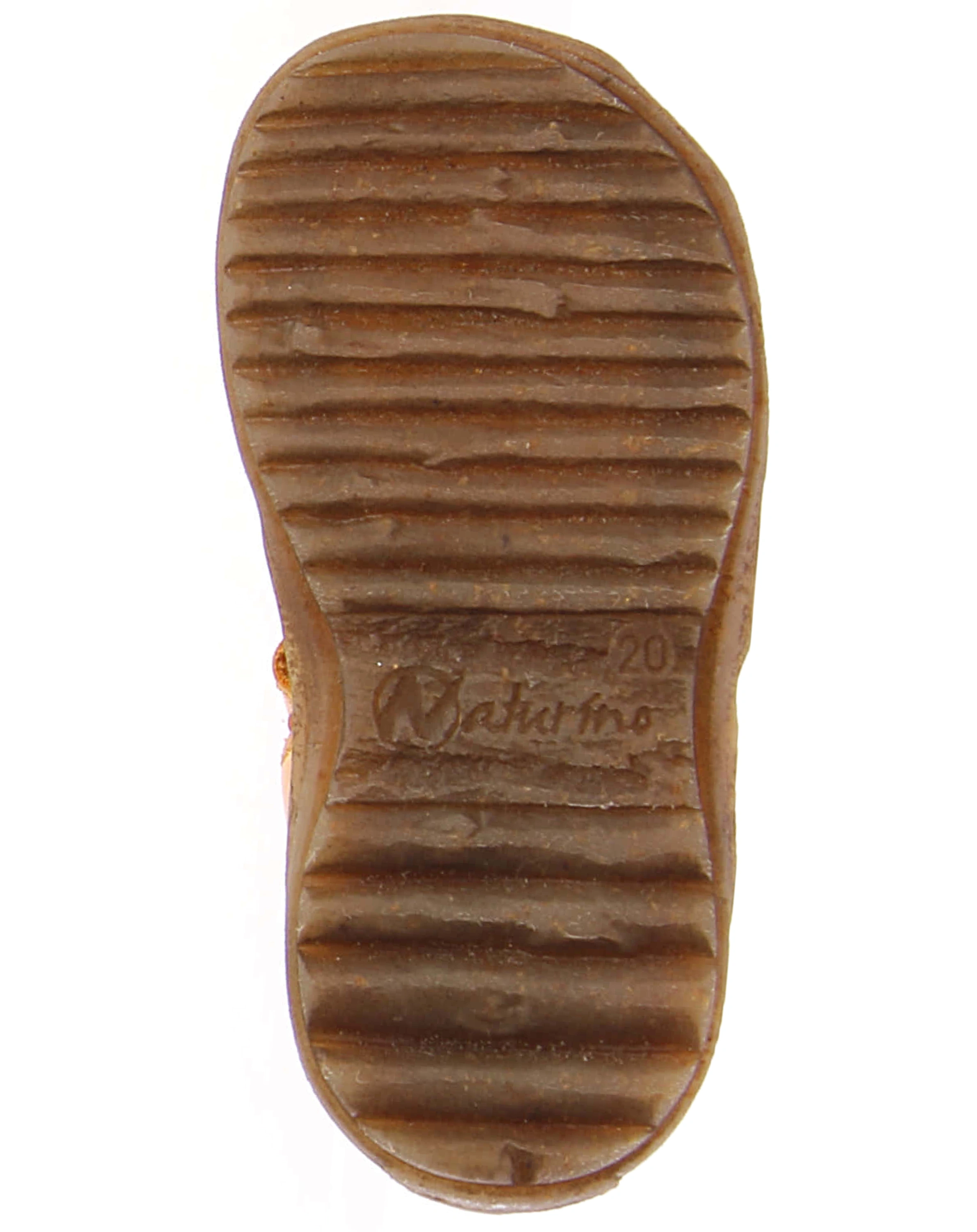 Leder-Sandalen SEE mit Zehenschutz in maisgelb