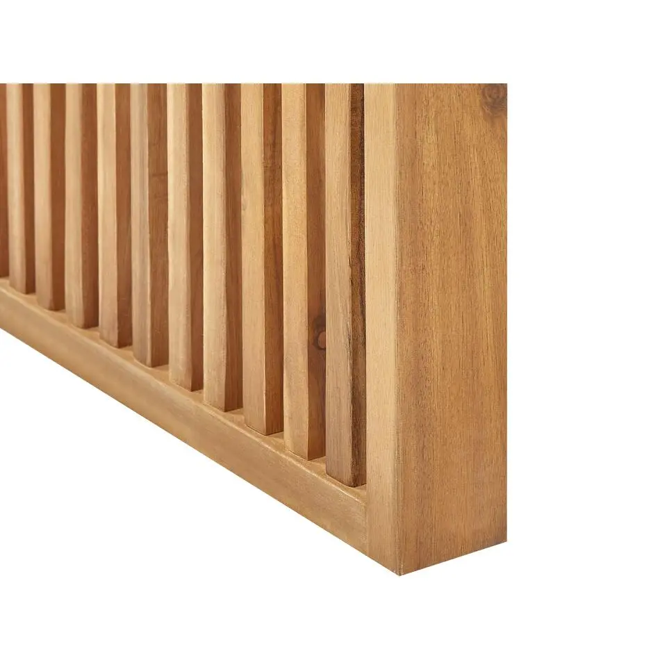 BELLANO - Tuintafel - Lichthout - 120 x 70 cm - Acaciahout
