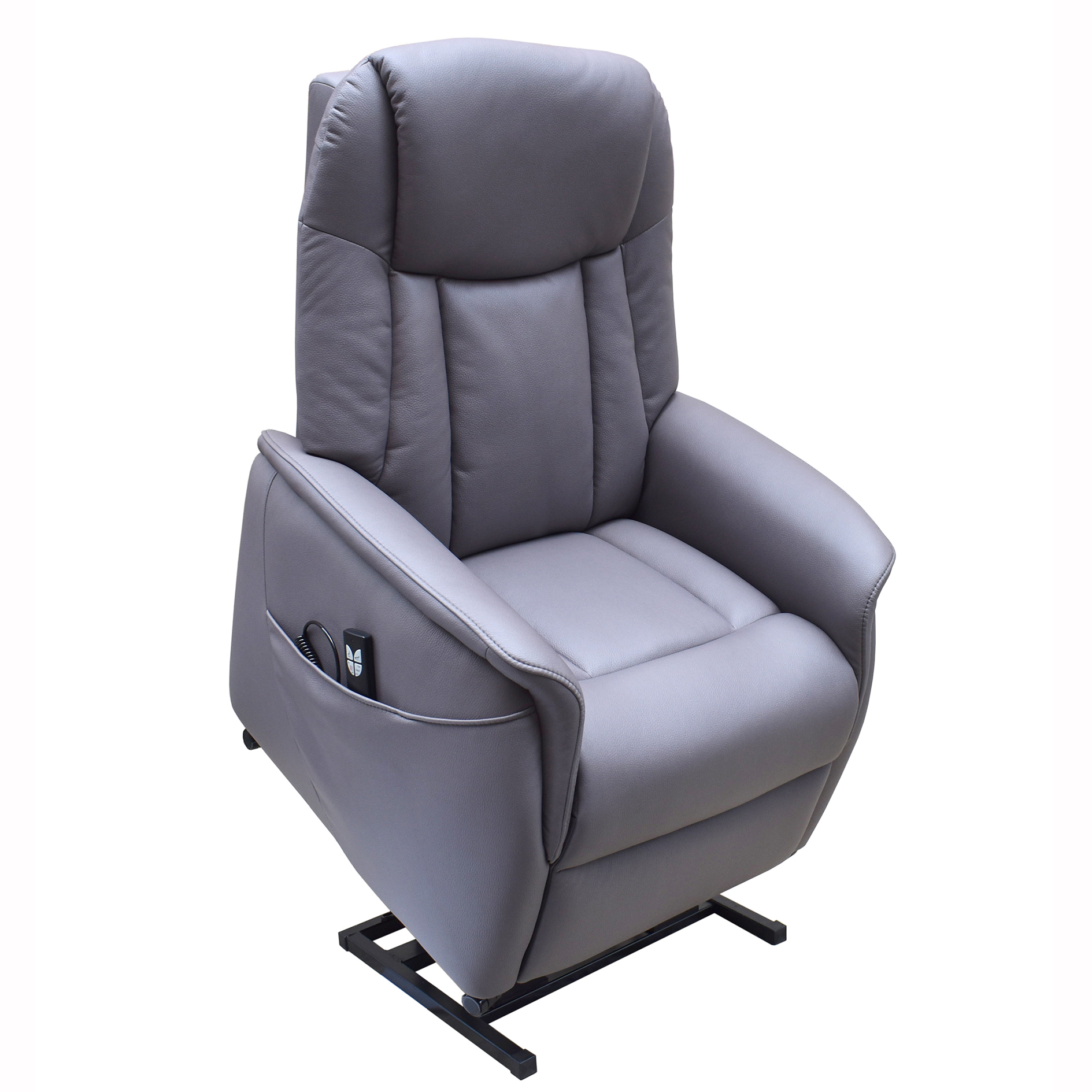 TV-Sessel - taupe - mit Aufstehhilfe und Sitzheizung