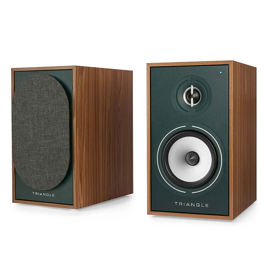 Triangle Borea BR02 CONNECT Vert + Audio-Technica AT-LP60XUSB Gris