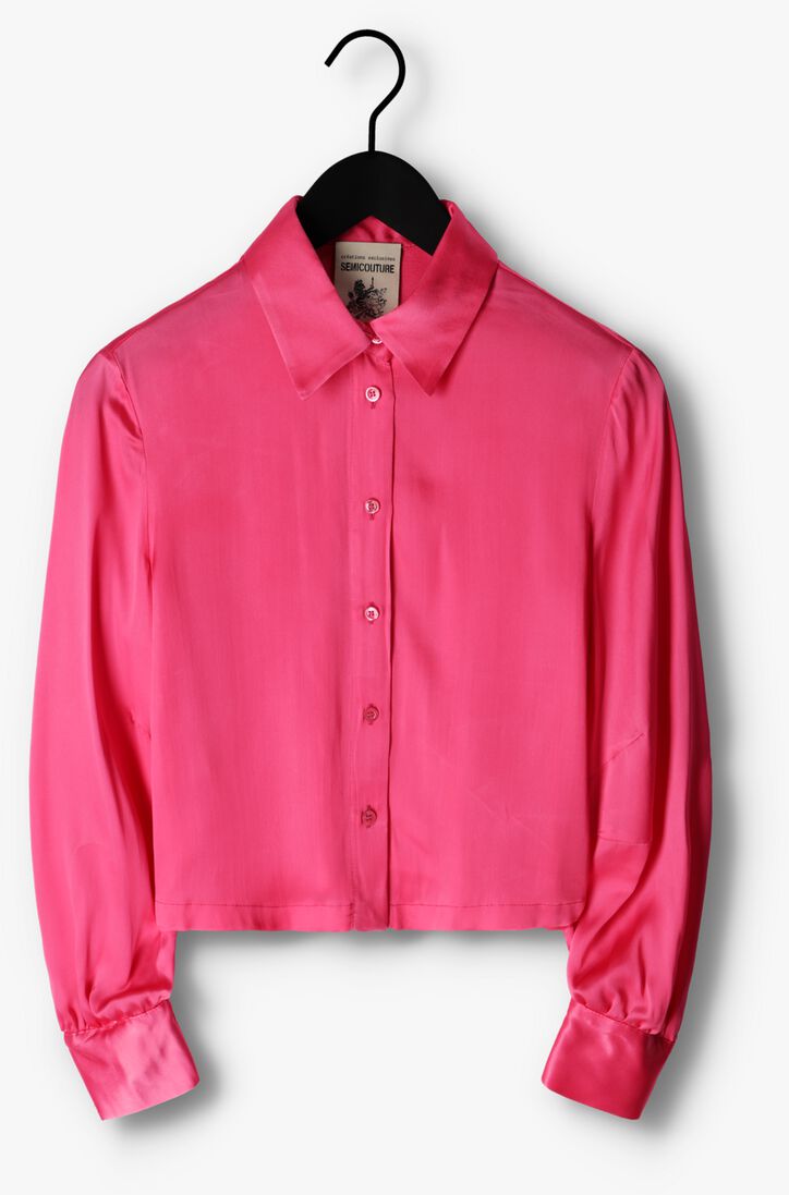 SEMICOUTURE fuchsia semicouture blouse alaina