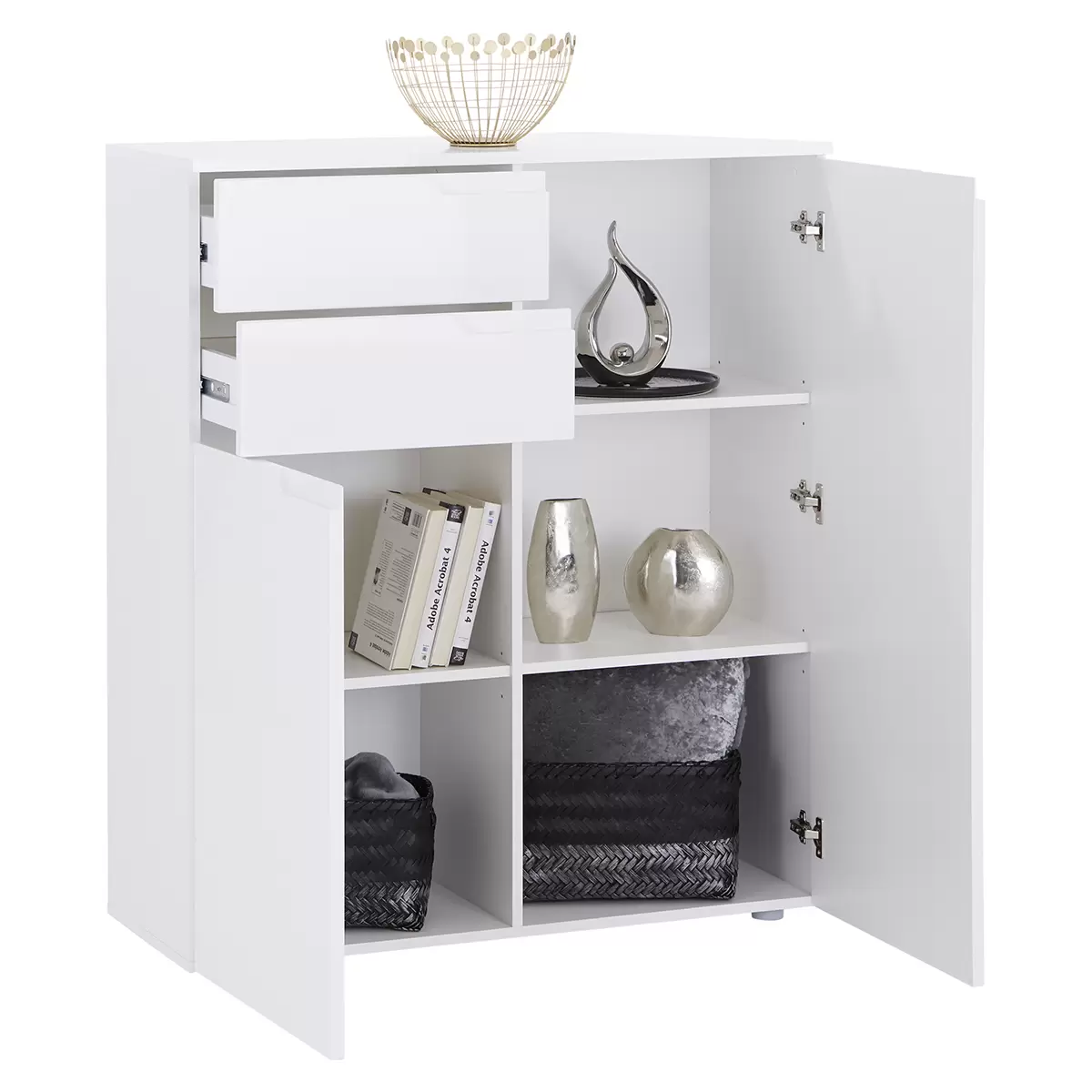 Kommode Hilton weiss