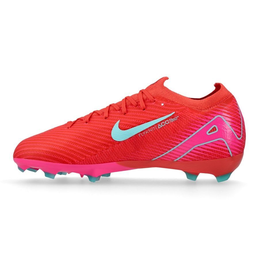 Nike Air Zoom Mercurial Vapor 16 Pro FG Mad Energy - Rouge/Vert Enfant