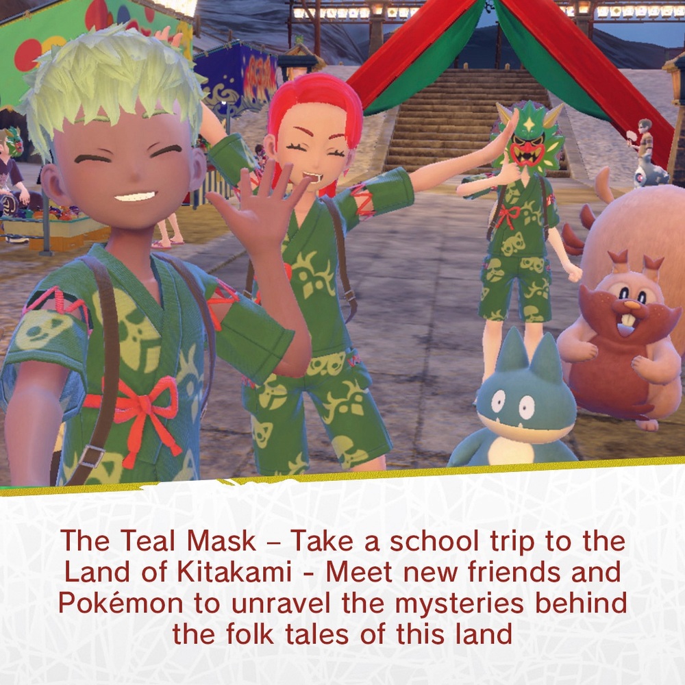 Pokémon Scarlet & Der verborgene Schatz von Area Zero DLC