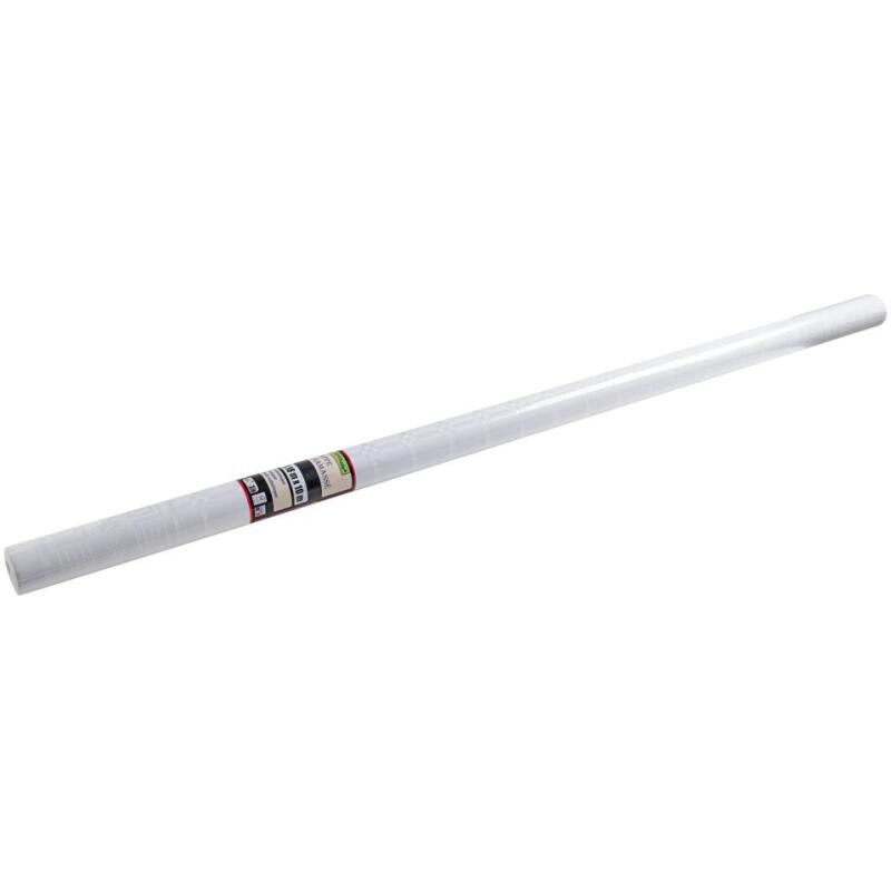 Nappe en rouleau papier damassé - 10x1,18m - Blanc