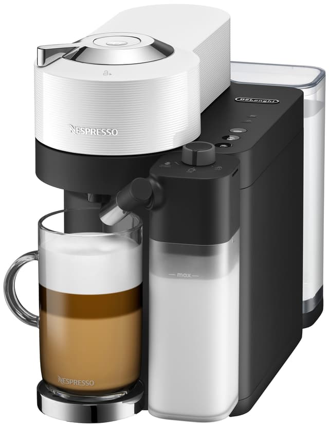 Nespresso Vertuo Lattissima kaffemaskine fra Delonghi ENV300.W(hvid)