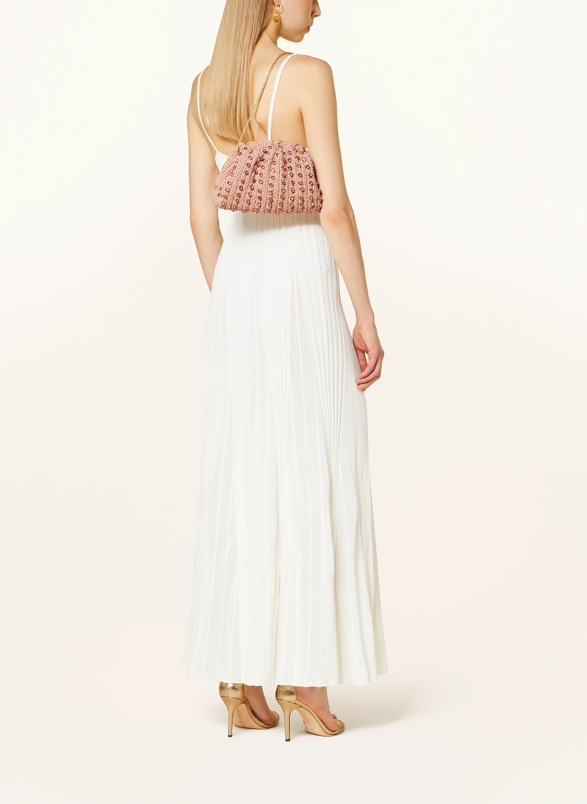 LOEFFLER RANDALL Clutch BAILEY mit Schmucksteinen
