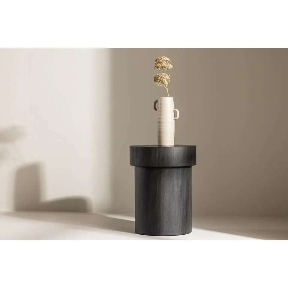 Svea - Costanza ronde bijzettafel - ø35 cm - zwart