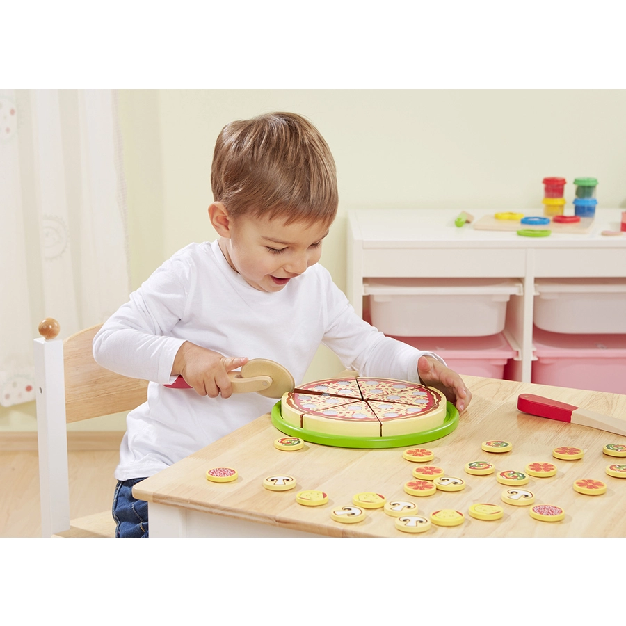 howa® Schneidepizza aus Holz