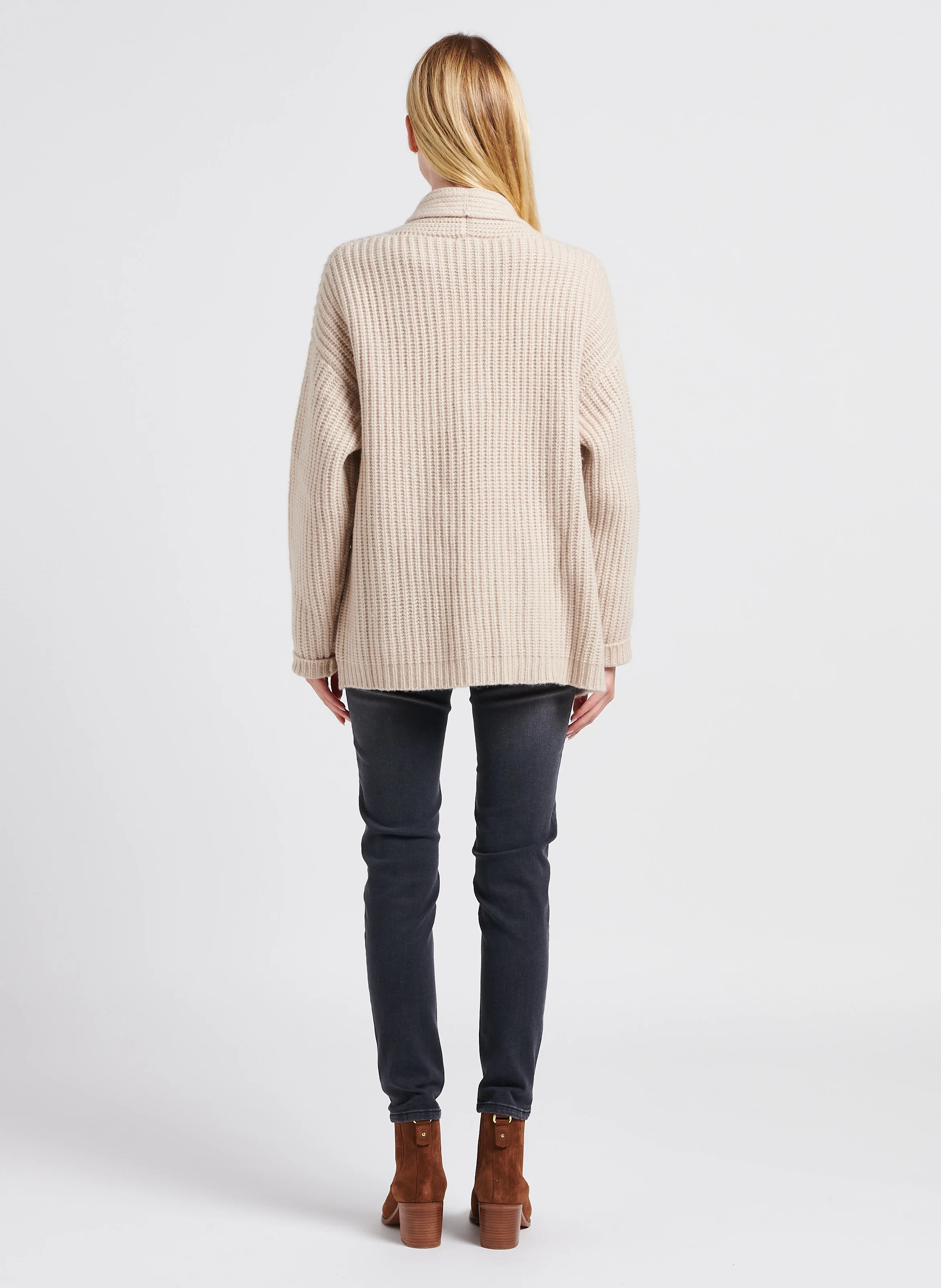 CECILIA - Bottines à talons en cuir | Marron