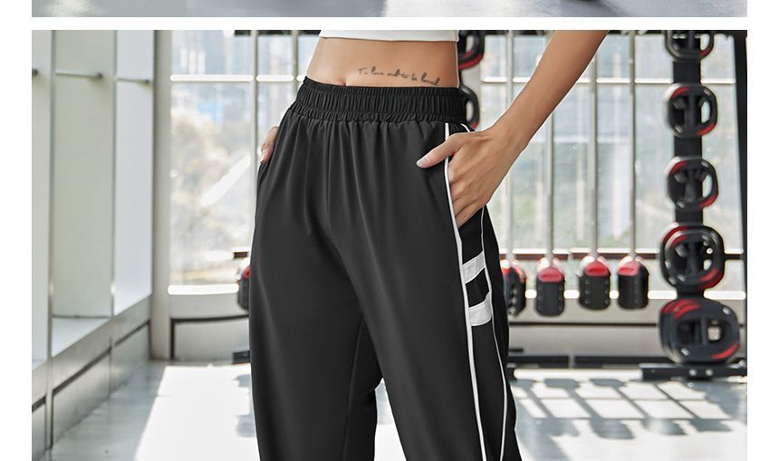 GearGal - Gestreepte joggingbroek