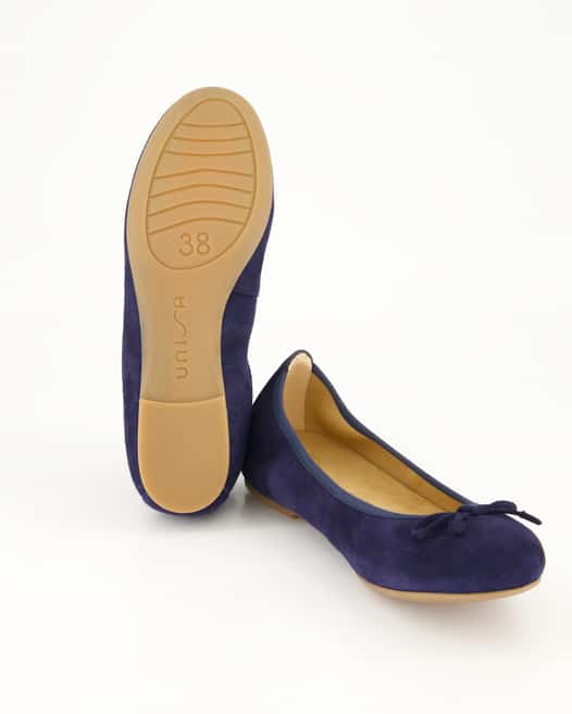Unisa Acor Ballerinas in Blau