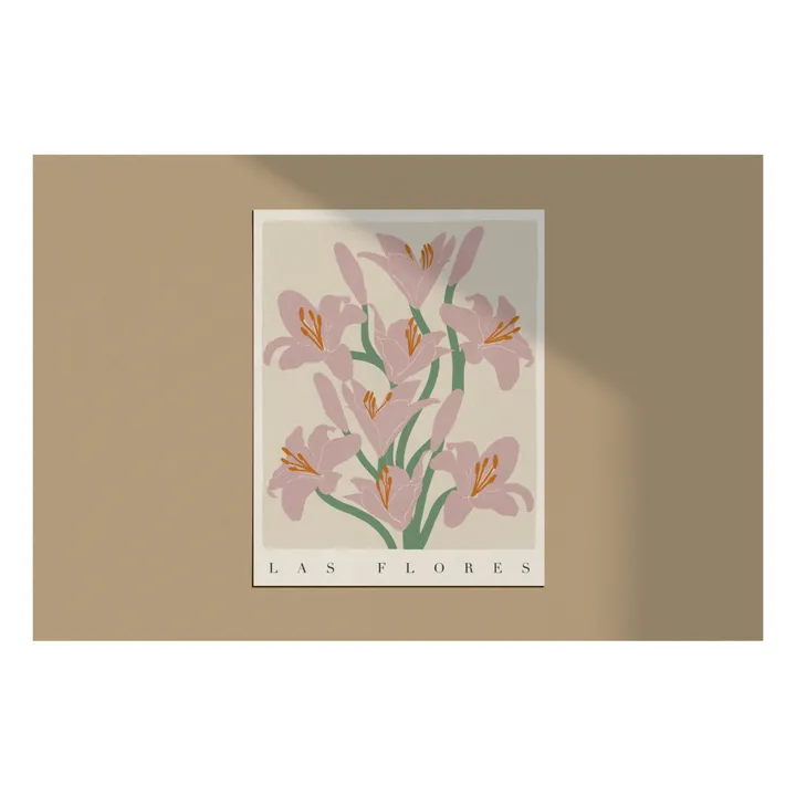 Carla Llanos Affiche Flower #6
