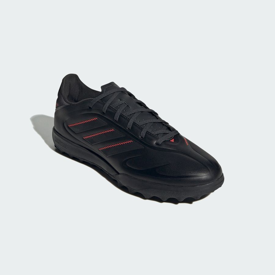 adidas Copa Pure League III TF Stealth Victory - Noir/Gris/Lucid Red