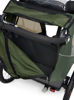 Beemoo Sporty Trail Sykkelvogn, Green