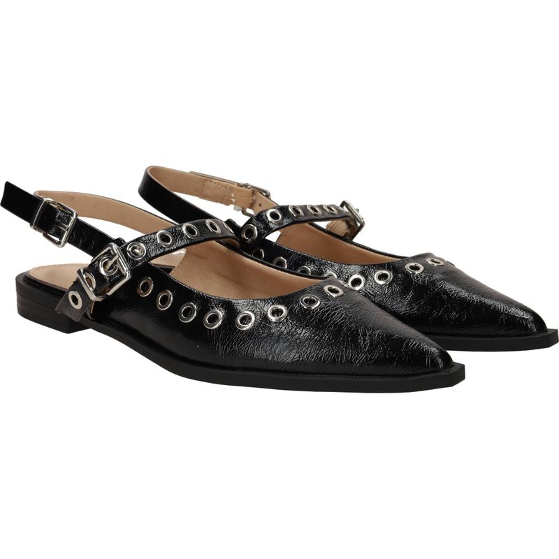 POSH by Poelman Slingbacks Zwart Dames