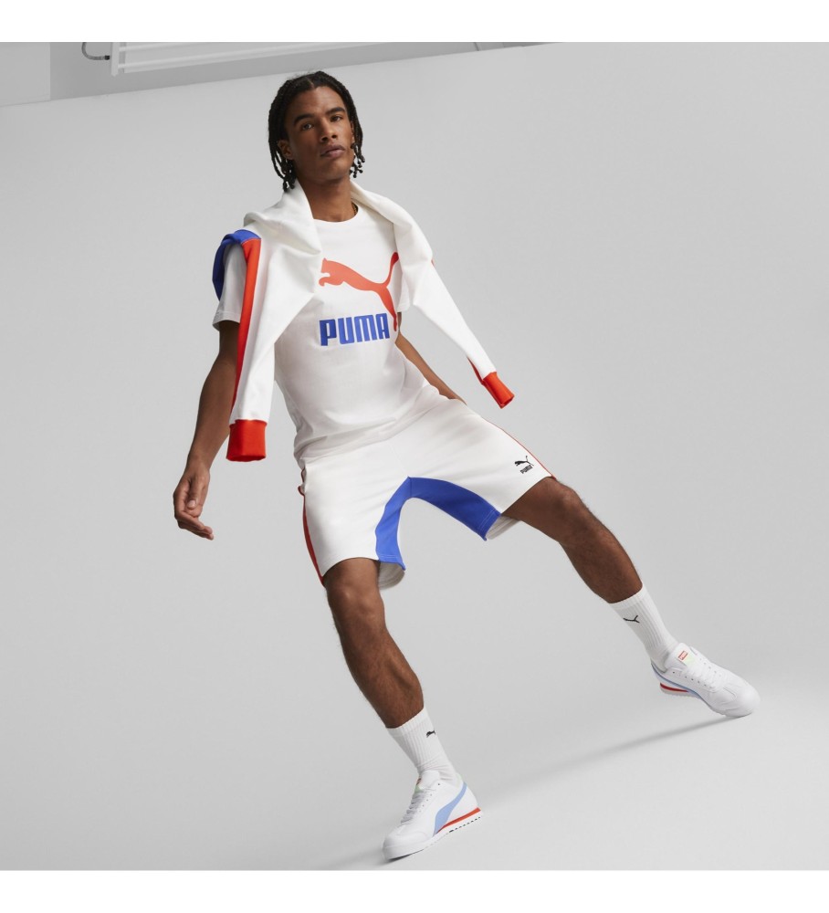 Tênis Puma Short Classic Block 8 branco