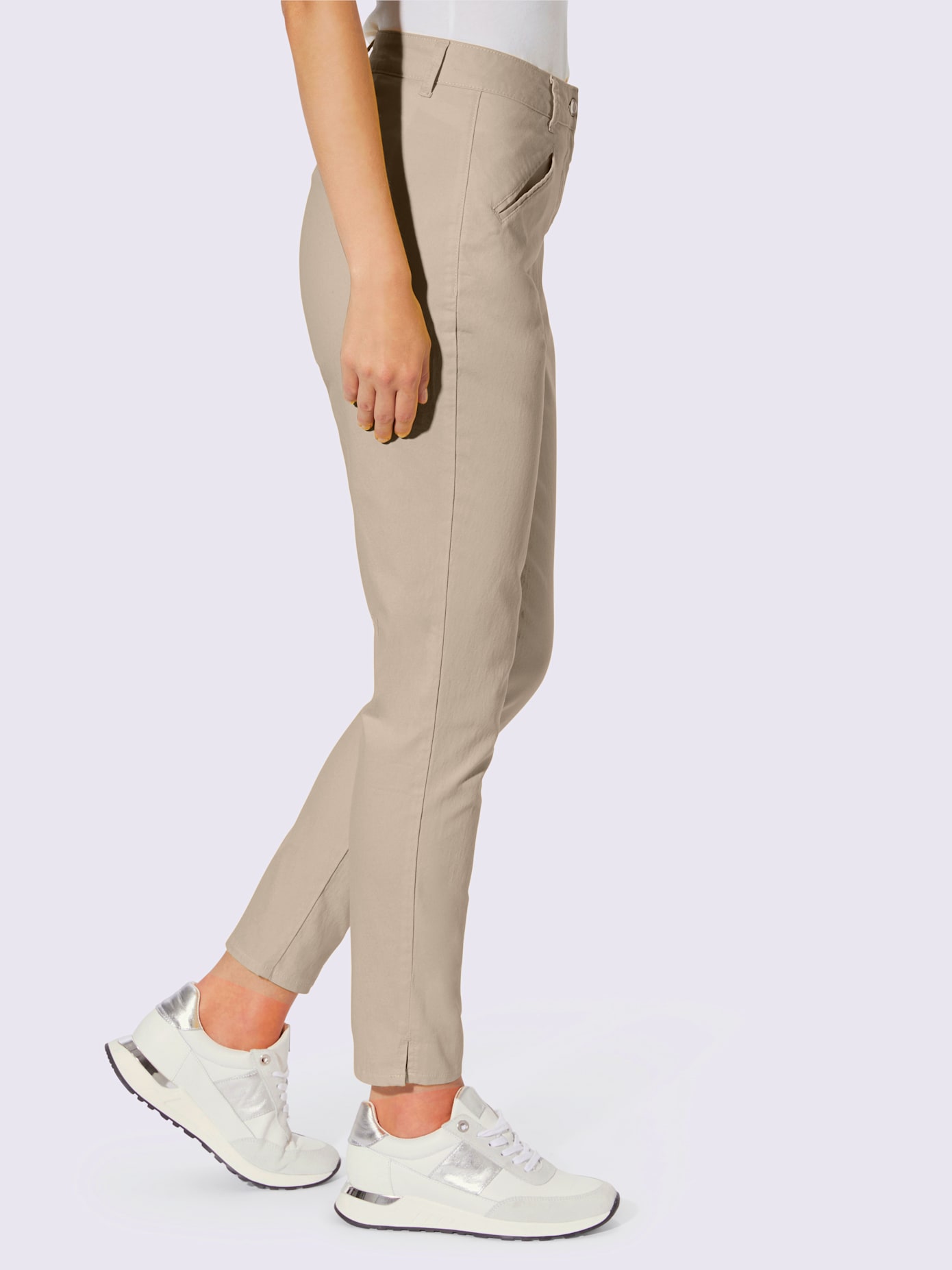 Pantalon twill qualité extensible