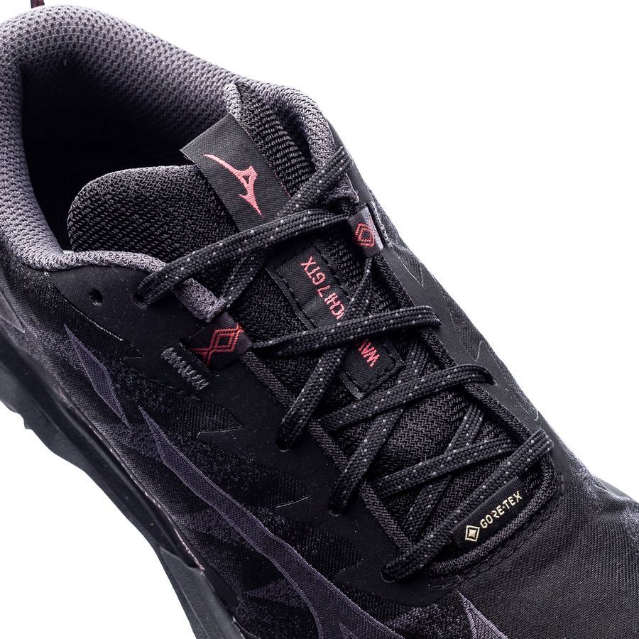 Mizuno Chaussures de Running Wave Daichi 7 GTX - Noir/Gris Femme