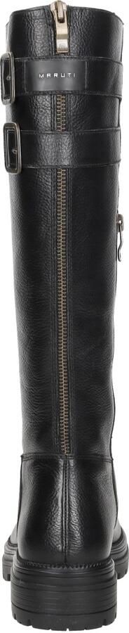 Maruti Briony Leather black laars Kleur Zwart)