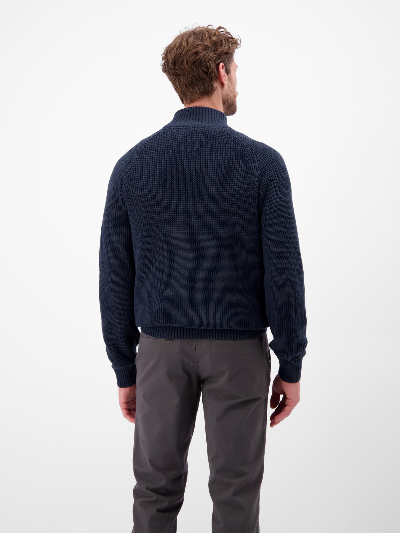 Herren Stricktroyer, grob gerippt
