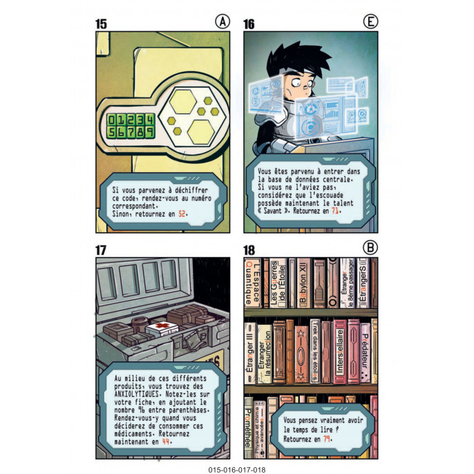 Space Unit : La BD dont vous êtes le Héros