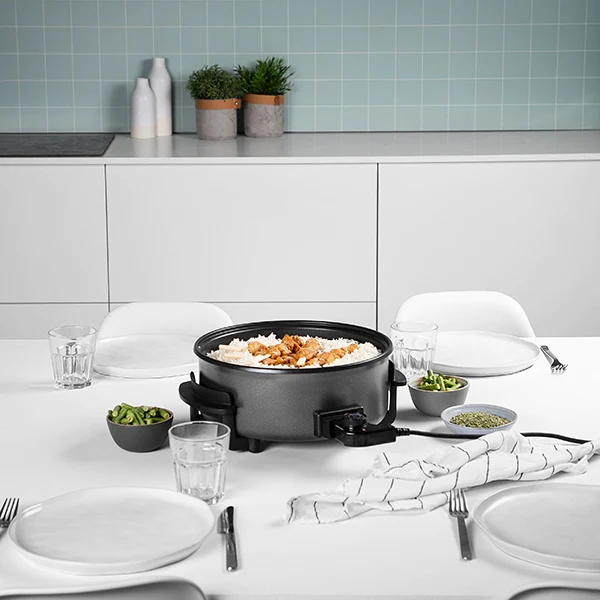 Faitout électrique 5 L avec couvercle 1 500 W PZ-9135 Tristar