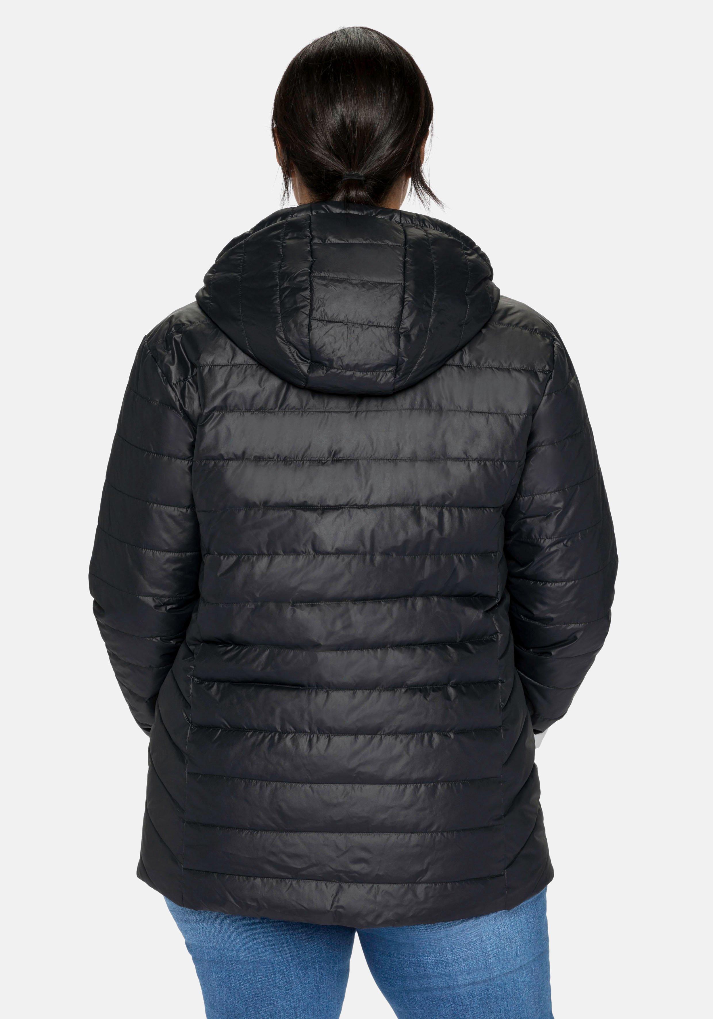 Wendejacke mit Kapuze, beidseitig tragbar