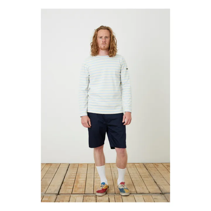 Le Minor T-shirt Marinière | Bleu ciel