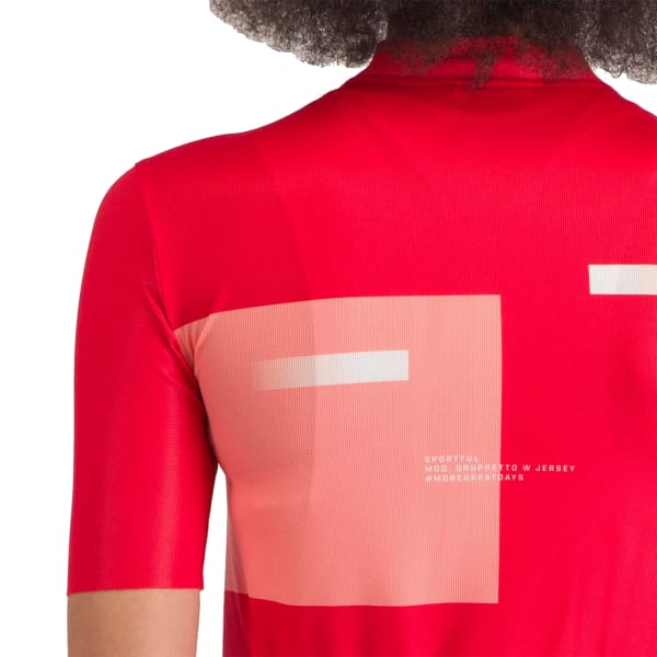 Maillot vélo SPORTFUL GRUPPETTO W JERSEY TANGO RED PINK