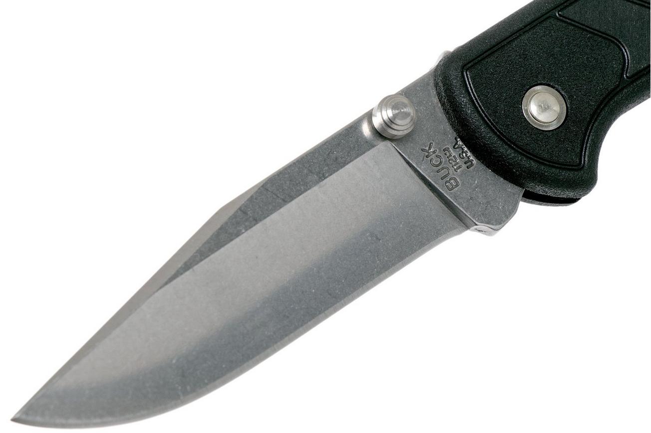 Buck 112 Ranger Slim Knife Select Black 0112BKS1 zakmes