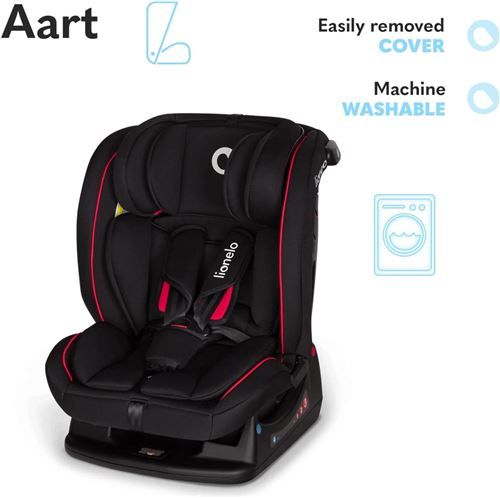 Siège-Auto Bébé Lionelo Aart Noir Carbon Red