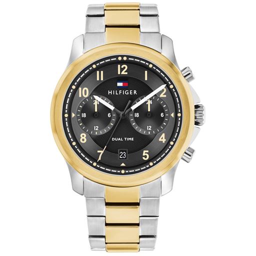 Tommy Hilfiger Wesley 1710627 Herreur, Stål/Guld, 43 mm