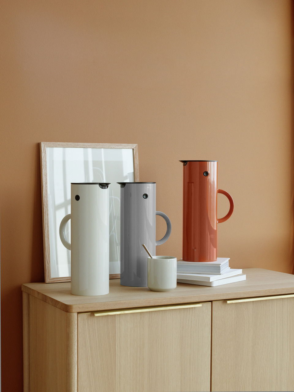 Stelton Isolierkanne 1 l. light grey EM77